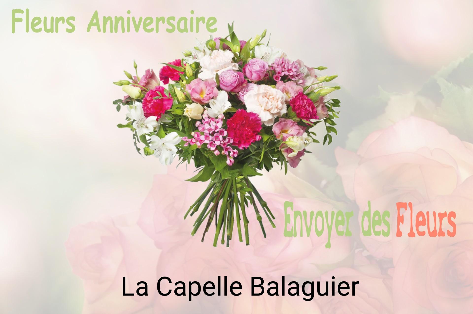 Bouquet de fleurs d’anniversaire livré à La Capelle-Balaguier