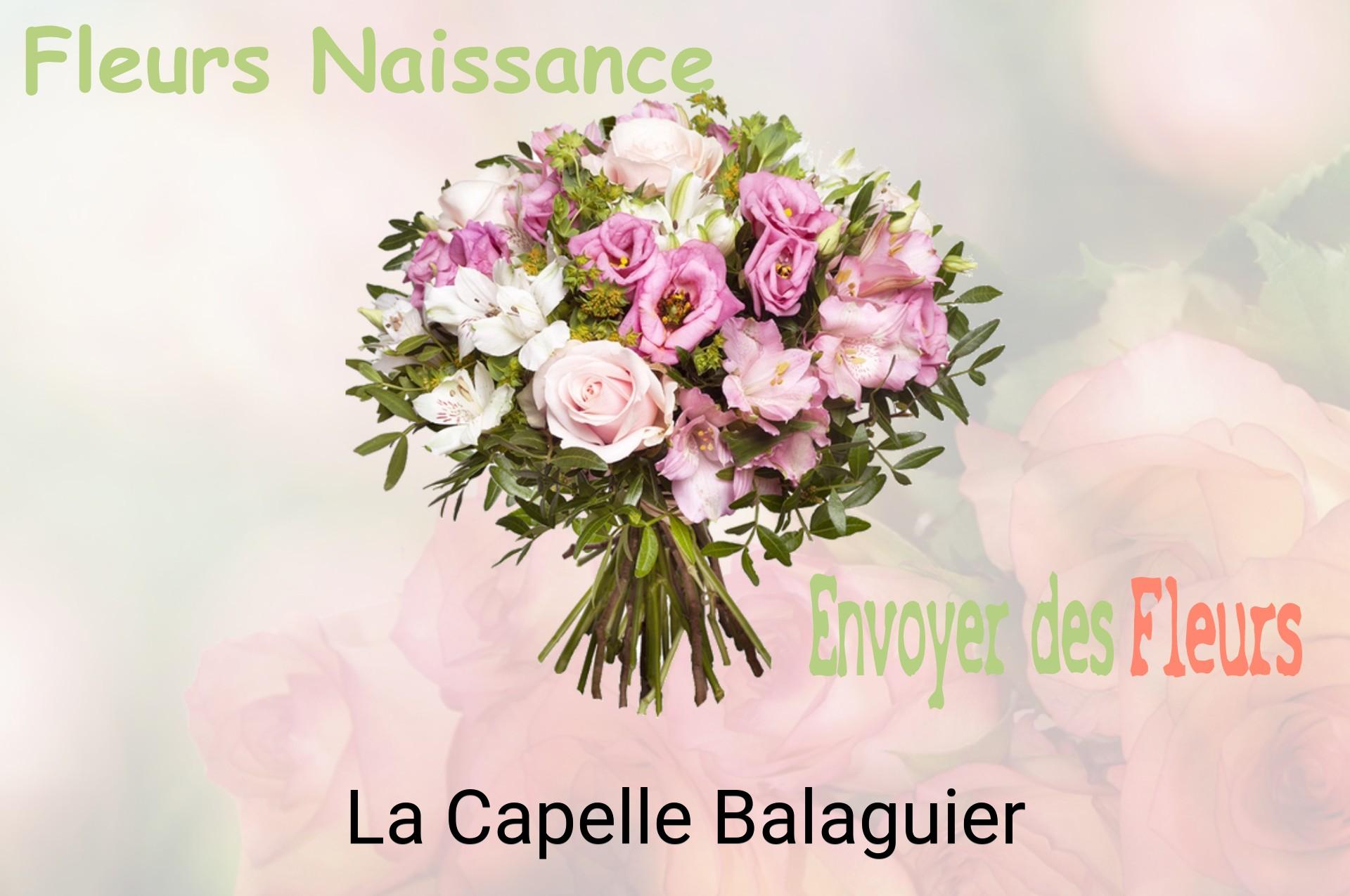 Bouquet de fleurs de naissance livré à La Capelle-Balaguier